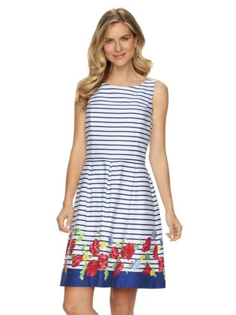 Chaps Womens Fit & Flare Dress, size 2